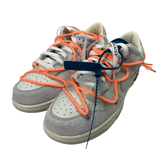 【中古美品】【メンズ】 NIKE ナイキ OFF-WHITE DJ0950-119 DUNK LOW 1 OF 50 "19" ダンク ロー スニーカー 160-250621-gm-30-fuz サイズ：26.5cm カラー：グレー 万代Net店