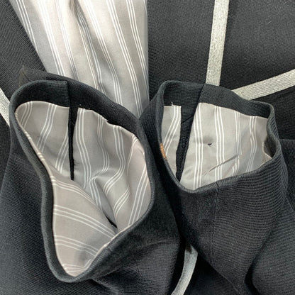 【中古品】【メンズ】 FRED PERRY フレッドペリー コットン テーラードジャケット アウター ブランド 古着 141-260315-gm-23-fuz サイズ：L カラー：ブラック 万代Net店