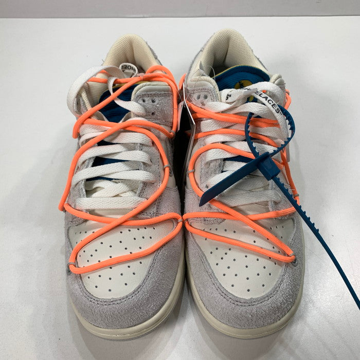 【中古美品】【メンズ】 ナイキ OFF-WHITE DJ0950-119 DUNK LOW 1 OF 50 ""19"" ダンク ロー スニーカー 160-250621-gm-30-fuz サイズ：26.5cm カラー：グレー 万代Net店