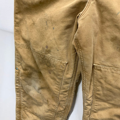 【中古品】【メンズ】 Carhartt カーハート オールインワン オーバーオール つなぎ トップス ブランド 古着 145-250427-gm-24-fuz サイズ：不明 カラー：ベージュ 万代Net店