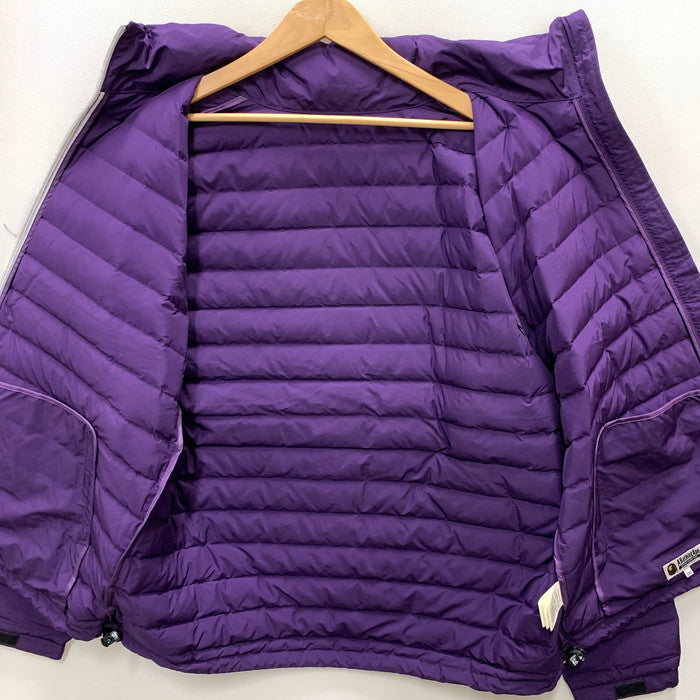 【中古美品】【メンズ】 A BATHING APE アベイシングエイプ 1E75141025 DOWN JACKET ダウンジャケット アウター ブランド 古着 142-250913-gm-23-fuz サイズ：2XL カラー：パープル 万代Net店