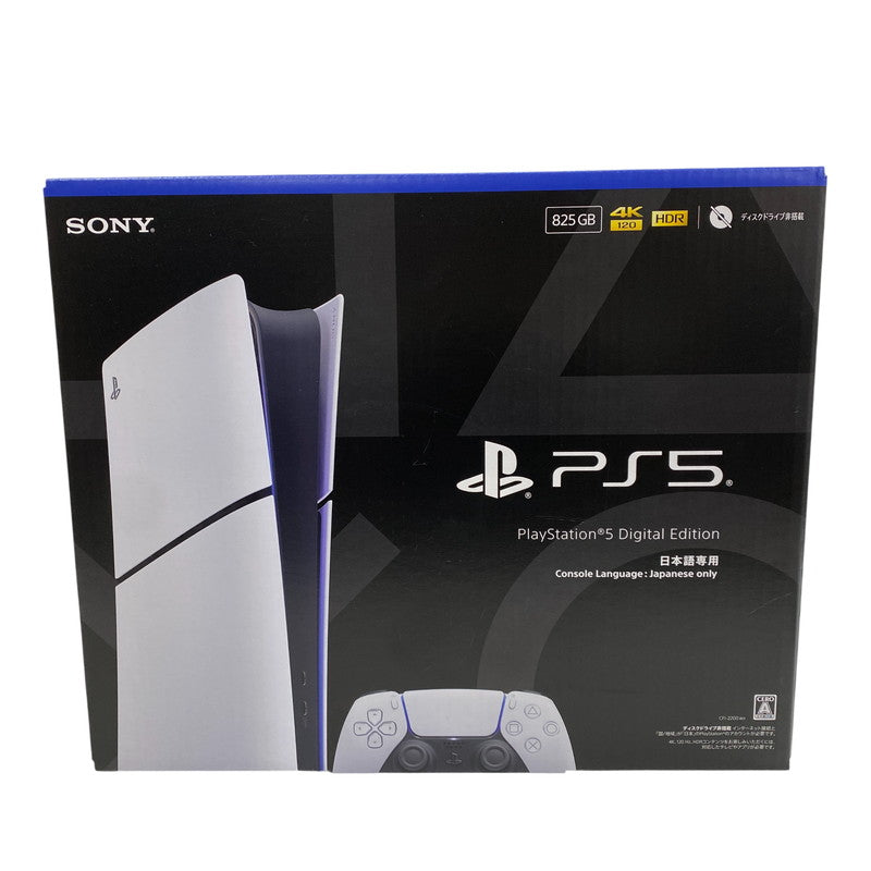 【中古美品】 【未使用】【ゲーム】PlayStation5 プレイステーション5 プレステ5 CFI-2200B01 デジタル・エディション 日本語専用 Console Language: Japanese only PS5 本体 032-261030-kh-01-izu 万代Net店