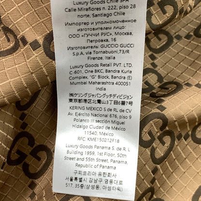 【中古品】【メンズ】 GUCCI グッチ 722511 ZALX2 REVERSIBLE GG CANVAS JACKET リバーシブルGGキャンバスジャケット アウター ブランド 古着 141-260124-gm-06-fuz サイズ：48 カラー：ブラック ベージュ 万代Net店
