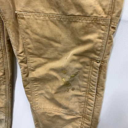 【中古品】【メンズ】 Carhartt カーハート オールインワン オーバーオール つなぎ トップス ブランド 古着 145-250427-gm-24-fuz サイズ：不明 カラー：ベージュ 万代Net店