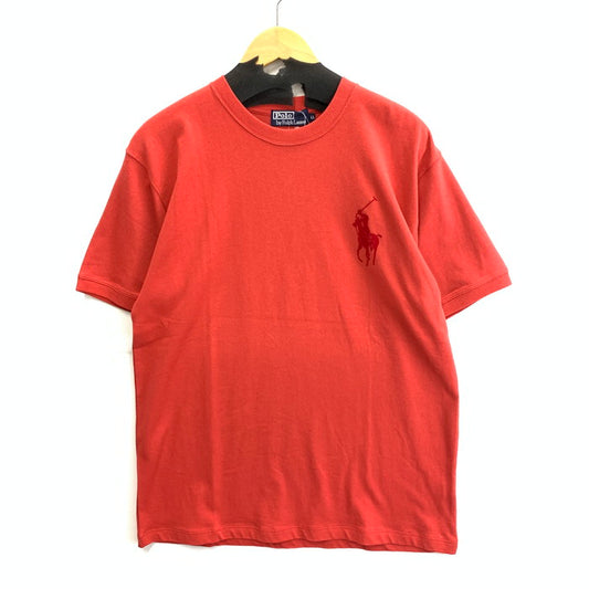 【中古美品】【メンズ】 POLO RALPH LAUREN ポロ・ラルフローレン 半袖Tシャツ ブランド 古着 147-260110-gm-01-fuz サイズ：LL カラー：レッド 万代Net店
