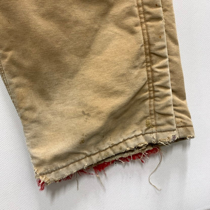 【中古品】【メンズ】 Carhartt カーハート オールインワン オーバーオール つなぎ トップス ブランド 古着 145-250427-gm-24-fuz サイズ：不明 カラー：ベージュ 万代Net店