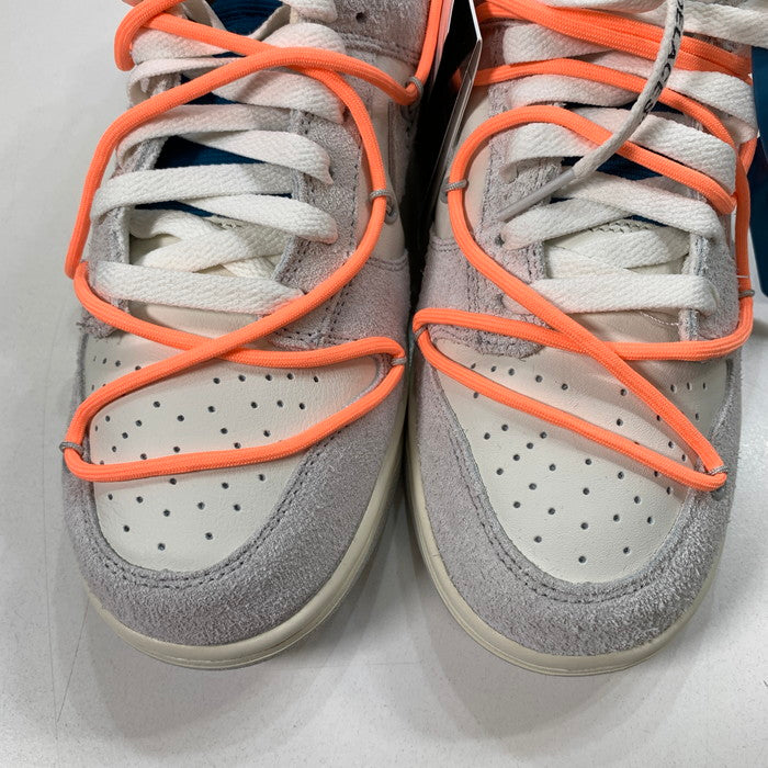 【中古美品】【メンズ】 ナイキ OFF-WHITE DJ0950-119 DUNK LOW 1 OF 50 ""19"" ダンク ロー スニーカー 160-250621-gm-30-fuz サイズ：26.5cm カラー：グレー 万代Net店