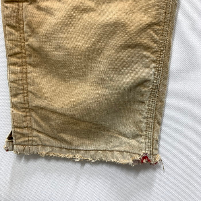 【中古品】【メンズ】 Carhartt カーハート オールインワン オーバーオール つなぎ トップス ブランド 古着 145-250427-gm-24-fuz サイズ：不明 カラー：ベージュ 万代Net店
