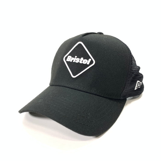 【中古品】【メンズ】 F.C.REAL BRISTOL NEW ERA MESH CAP ニューエラ メッシュキャップ ブランド 帽子 185-260314-gm-23-fuz サイズ：F カラー：ブラック 万代Net店