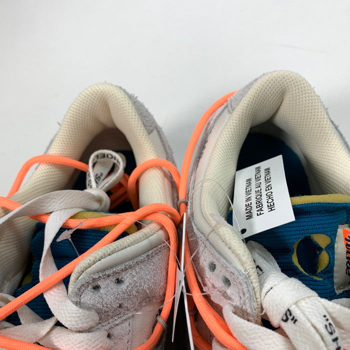 【中古美品】【メンズ】 ナイキ OFF-WHITE DJ0950-119 DUNK LOW 1 OF 50 ""19"" ダンク ロー スニーカー 160-250621-gm-30-fuz サイズ：26.5cm カラー：グレー 万代Net店