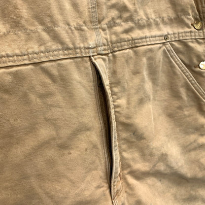 【中古品】【メンズ】 Carhartt カーハート オールインワン オーバーオール つなぎ トップス ブランド 古着 145-250427-gm-24-fuz サイズ：不明 カラー：ベージュ 万代Net店