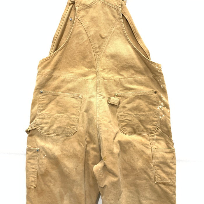 【中古品】【メンズ】 Carhartt カーハート オールインワン オーバーオール つなぎ トップス ブランド 古着 145-250427-gm-24-fuz サイズ：不明 カラー：ベージュ 万代Net店