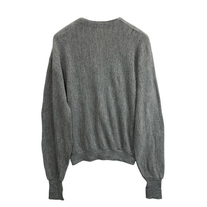 【中古品】【メンズ】 LONDON FOG 70s ウールカーディガン トップス ブランド 古着 145-260228-gm-17-fuz サイズ：XL カラー：グレー 万代Net店