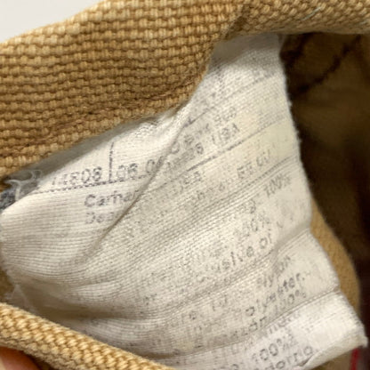 【中古品】【メンズ】 Carhartt カーハート オールインワン オーバーオール つなぎ トップス ブランド 古着 145-250427-gm-24-fuz サイズ：不明 カラー：ベージュ 万代Net店