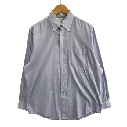 【中古品】【メンズ】 Brooks Brothers ブルックスブラザーズ 90s 長袖シャツ ブランド 古着 147-251228-gm-48-fuz サイズ：15 1/2-3 カラー：ブルー 万代Net店