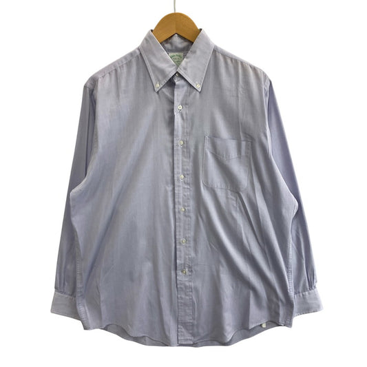 【中古品】【メンズ】 Brooks Brothers ブルックスブラザーズ 90s 長袖シャツ ブランド 古着 147-251228-gm-48-fuz サイズ：15 1/2-3 カラー：ブルー 万代Net店