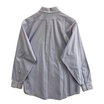 【中古品】【メンズ】 Brooks Brothers ブルックスブラザーズ 90s 長袖シャツ ブランド 古着 147-251228-gm-48-fuz サイズ：15 1/2-3 カラー：ブルー 万代Net店