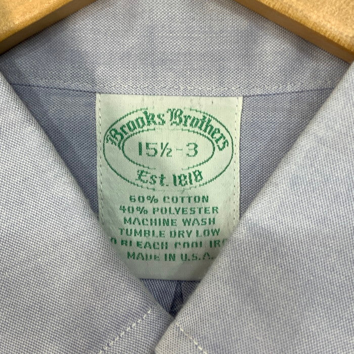 【中古品】【メンズ】 Brooks Brothers ブルックスブラザーズ 90s 長袖シャツ ブランド 古着 147-251228-gm-48-fuz サイズ：15 1/2-3 カラー：ブルー 万代Net店