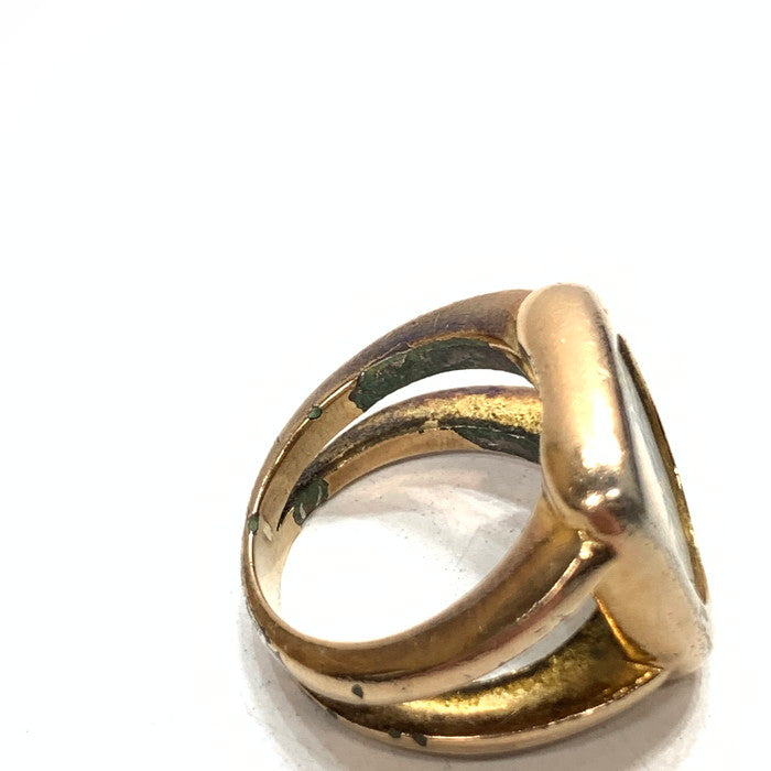 【中古品】【メンズ/レディース】 HERMES エルメス コロゾセリエ ゴールドシェルリング ブランド アクセサリー 指輪 182-251129-gm-29-fuz サイズ：52(約11.5号） カラー：ゴールド 11.5号 万代Net店