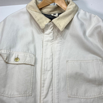 【中古品】【メンズ】 READYMADE UNUSED DUCK COVERALL アンユーズド ダック カバーオール ジャケット ブランド 古着 142-260104-gm-20-fuz サイズ：4 カラー：ホワイト 万代Net店