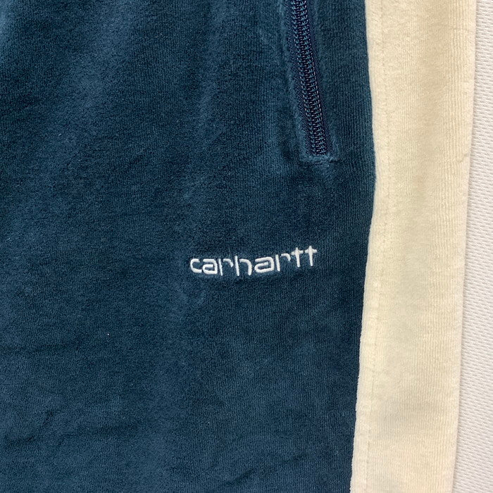 【中古品】【メンズ】 カーハート TILA PANT ベロアパンツ ボトムス ブランド 古着 156-250504-gm-03-fuz サイズ：S カラー：グリーン 万代Net店