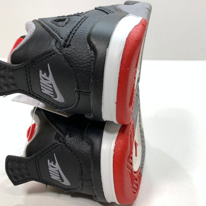 【中古美品】【キッズ】 NIKE ナイキ BQ7670-006 JORDAN 4 RETRO ジョーダン 4 スニーカー 173-251129-gm-02-fuz サイズ：8cm カラー：ブラック 万代Net店