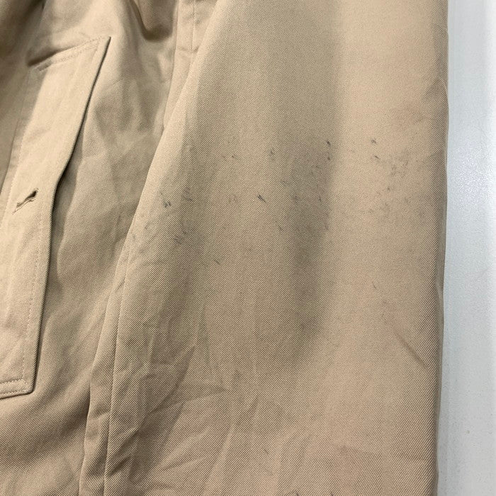 【現状渡し品】【メンズ】 Burberrys バーバリーズ ステンカラーコート アウター ブランド 古着 141-240302-gm-25-fuz サイズ：不明 カラー：ベージュ 万代Net店