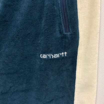 【中古品】【メンズ】 Carhartt カーハート TILA PANT ベロアパンツ ボトムス ブランド 古着 156-250504-gm-03-fuz サイズ：S カラー：グリーン 万代Net店