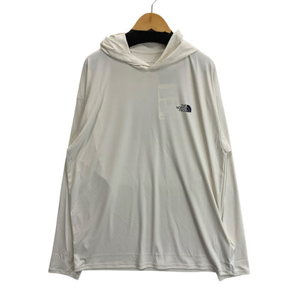 【中古品】【メンズ】 THE NORTH FACE ザ・ノースフェイス NT12540 WATER SMOOTH HOODIE ウォータースムースフーディー パーカー ラッシュガード ブランド 古着 144-260117-gm-14-fuz サイズ：L カラー：ホワイト 万代Net店