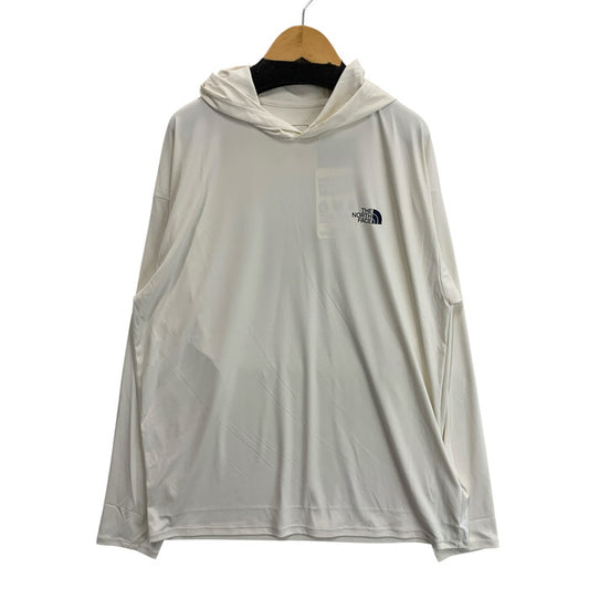 【中古品】【メンズ】 THE NORTH FACE ザ・ノースフェイス NT12540 WATER SMOOTH HOODIE ウォータースムースフーディー パーカー ラッシュガード ブランド 古着 144-260117-gm-14-fuz サイズ：L カラー：ホワイト 万代Net店