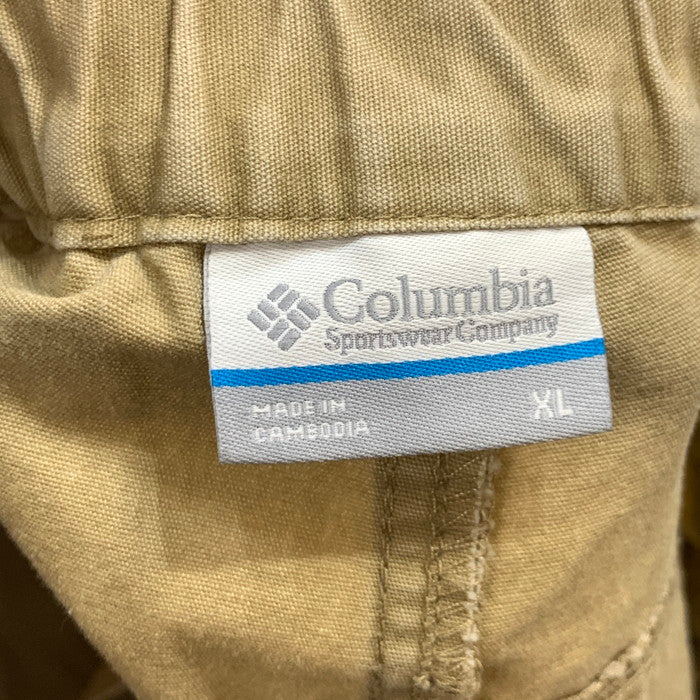 【中古品】【メンズ】 Columbia コロンビア カッシュマパンツ ボトムス ブランド 古着 155-260307-gm-27-fuz サイズ：XL カラー：ベージュ 万代Net店