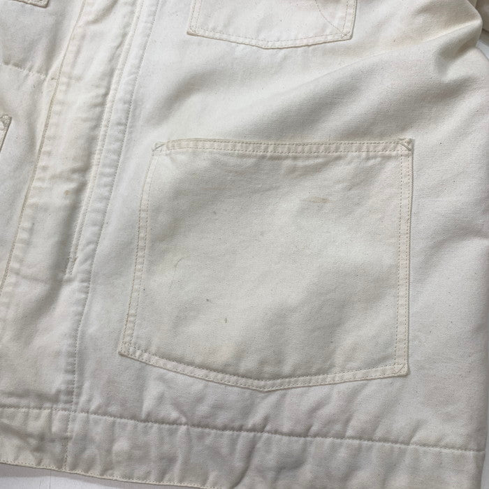 【中古品】【メンズ】 READYMADE UNUSED DUCK COVERALL アンユーズド ダック カバーオール ジャケット ブランド 古着 142-260104-gm-20-fuz サイズ：4 カラー：ホワイト 万代Net店