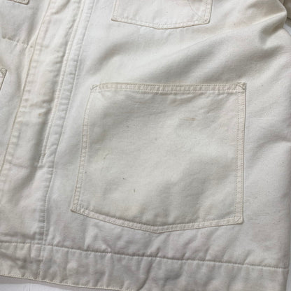 【中古品】【メンズ】 READYMADE UNUSED DUCK COVERALL アンユーズド ダック カバーオール ジャケット ブランド 古着 142-260104-gm-20-fuz サイズ：4 カラー：ホワイト 万代Net店