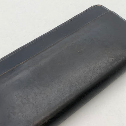【中古品】【メンズ】 GANZO ガンゾ レザー長財布 ブランド ウォレット 200-260418-gm-23-fuz カラー：ブラック 万代Net店