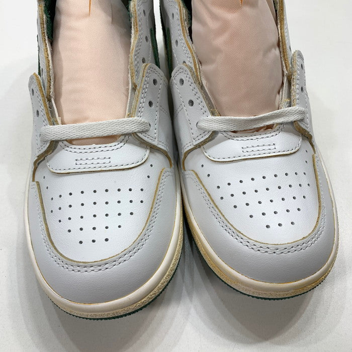 【中古美品】【メンズ】 NIKE ナイキ A MA MANIERE FQ2942-100 JORDAN AIR SHIP SP "GREEN STONE" ジョーダン エアシップ スニーカー 160-260124-gm-01-fuz サイズ：27cm カラー：ホワイト グリーン 万代Net店