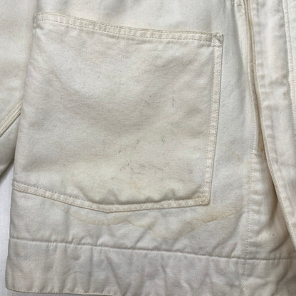【中古品】【メンズ】 READYMADE UNUSED DUCK COVERALL アンユーズド ダック カバーオール ジャケット ブランド 古着 142-260104-gm-20-fuz サイズ：4 カラー：ホワイト 万代Net店