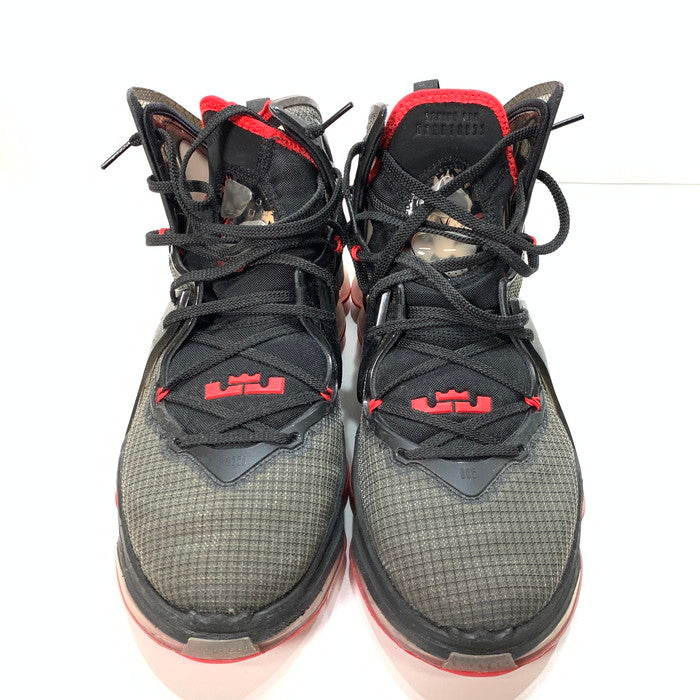 【中古品】【メンズ】 NIKE ナイキ CZ0203-001 LEBRON 19 "BRED" レブロン 19 シューズ 靴 スニーカー 160-250920-gm-19-fuz サイズ：28cm カラー：ブラック レッド 万代Net店