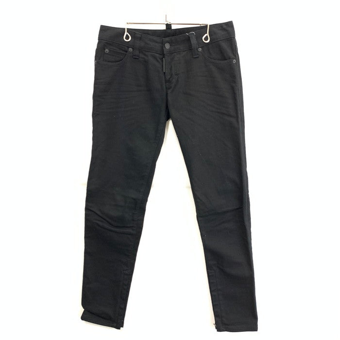 【中古品】【メンズ】 DSQUARED2 ディースクエアード S75LA0246 スキニージーンズ デニムパンツ ブランド 古着 152-260411-gm-14-fuz サイズ：40 カラー：ブラック 万代Net店