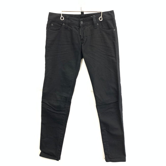 【中古品】【メンズ】 DSQUARED2 ディースクエアード S75LA0246 スキニージーンズ デニムパンツ ブランド 古着 152-260411-gm-14-fuz サイズ：40 カラー：ブラック 万代Net店