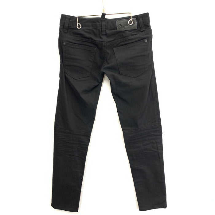 【中古品】【メンズ】 DSQUARED2 ディースクエアード S75LA0246 スキニージーンズ デニムパンツ ブランド 古着 152-260411-gm-14-fuz サイズ：40 カラー：ブラック 万代Net店
