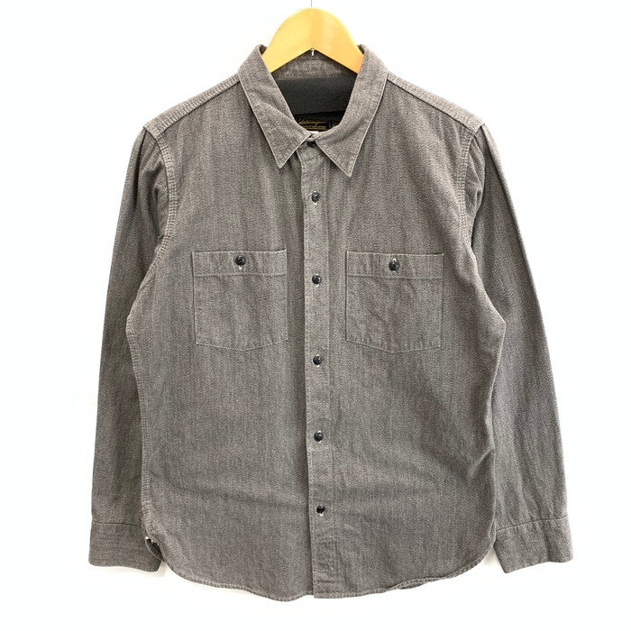 【中古品】【メンズ】 DALEE'S RAIL LABOR WORK SHIRT 長袖シャツ ブランド 古着 145-251228-gm-50-fuz サイズ：16H カラー：グレー 万代Net店