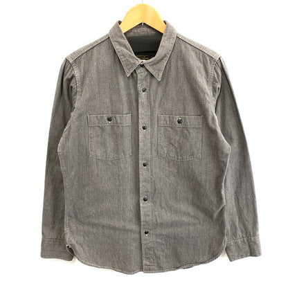 【中古品】【メンズ】 DALEE'S RAIL LABOR WORK SHIRT 長袖シャツ ブランド 古着 145-251228-gm-50-fuz サイズ：16H カラー：グレー 万代Net店