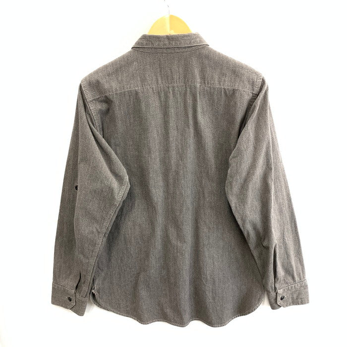 【中古品】【メンズ】 DALEE'S RAIL LABOR WORK SHIRT 長袖シャツ ブランド 古着 145-251228-gm-50-fuz サイズ：16H カラー：グレー 万代Net店