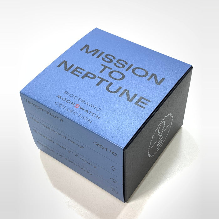 【中古品】【メンズ】 OMEGA オメガ SWATCH SO33N100 MISSION TO NEPTUNE スウォッチ 腕時計 ブランド 197-250913-gm-26-fuz カラー：ブルー 万代Net店