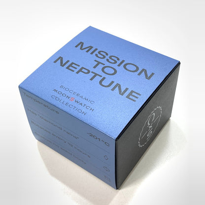【中古品】【メンズ】 OMEGA オメガ SWATCH SO33N100 MISSION TO NEPTUNE スウォッチ 腕時計 ブランド 197-250913-gm-26-fuz カラー：ブルー 万代Net店