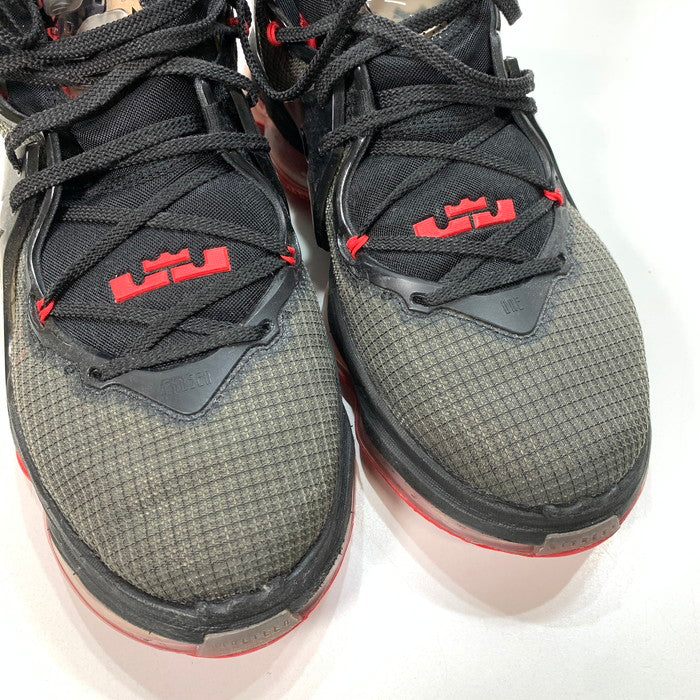 【中古品】【メンズ】 NIKE ナイキ CZ0203-001 LEBRON 19 "BRED" レブロン 19 シューズ 靴 スニーカー 160-250920-gm-19-fuz サイズ：28cm カラー：ブラック レッド 万代Net店
