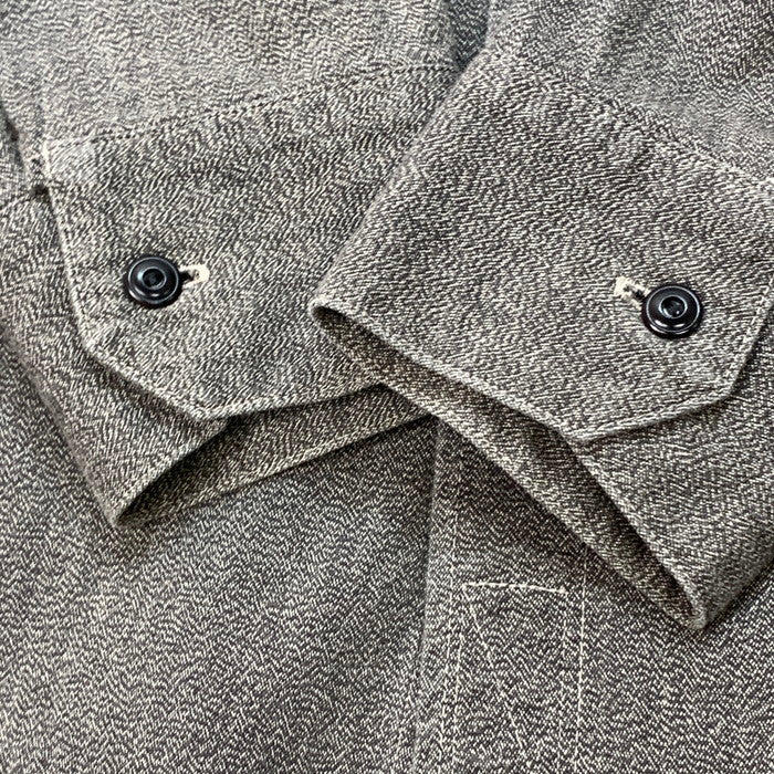 【中古品】【メンズ】 DALEE'S RAIL LABOR WORK SHIRT 長袖シャツ ブランド 古着 145-251228-gm-50-fuz サイズ：16H カラー：グレー 万代Net店