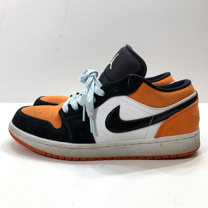 【中古品】【メンズ】 NIKE ナイキ 553558-128 AIR JORDAN 1 LOW ”SHATTERED BACKBOARD" エアジョーダン 1 ロー シャタバ スニーカー 160-260124-gm-02-fuz サイズ：27cm カラー：オレンジ ブラック 万代Net店