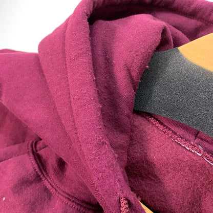【中古品】【メンズ】 SETTO PULLOVER PARKA プルオーバーパーカー チェーンステッチ 140-251115-gm-34-fuz サイズ：L カラー：ワイン 万代Net店