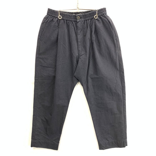 【中古品】【メンズ】 STUDIO NICHOLSON スタジオニコルソン イージーパンツ ボトムス ブランド 古着 152-260411-gm-15-fuz サイズ：M カラー：ブラック 万代Net店